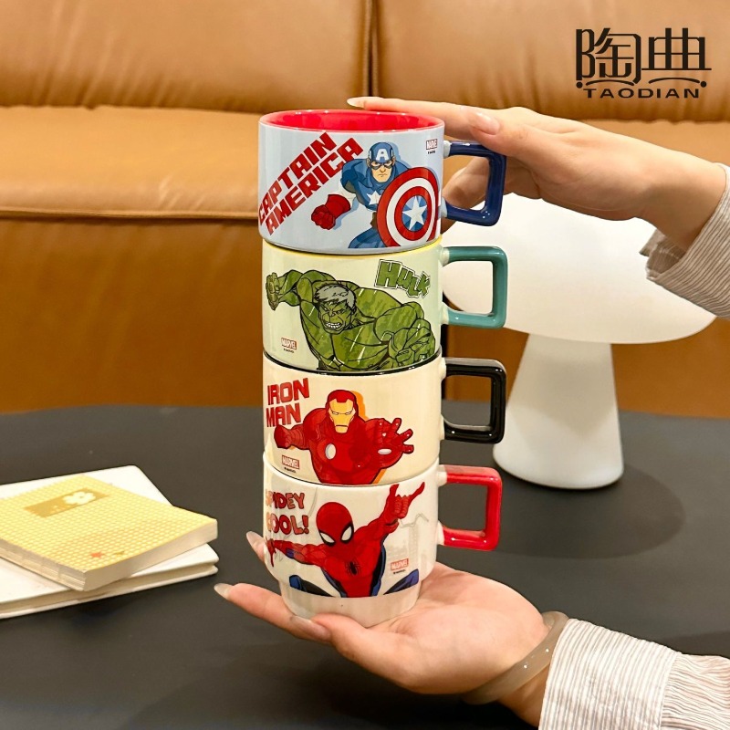Men Accessories To Look Good - Tazza Jenga in Ceramica Marvel Avengers