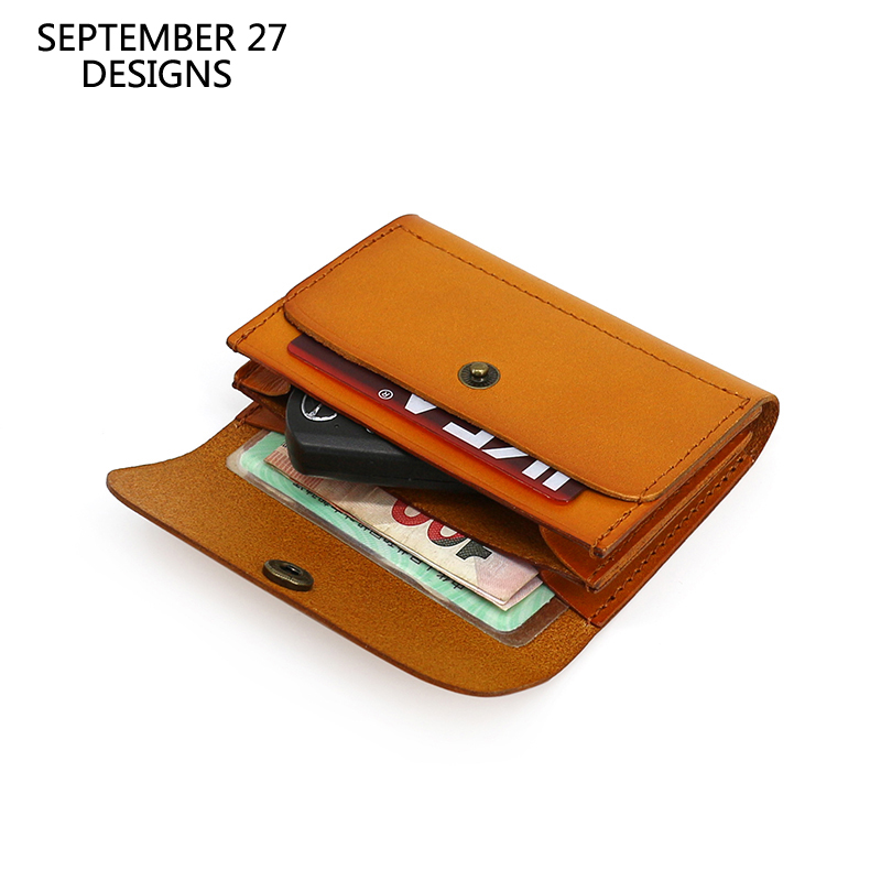 Men'S Accessories Wallet - Mini marsupio da uomo in vera