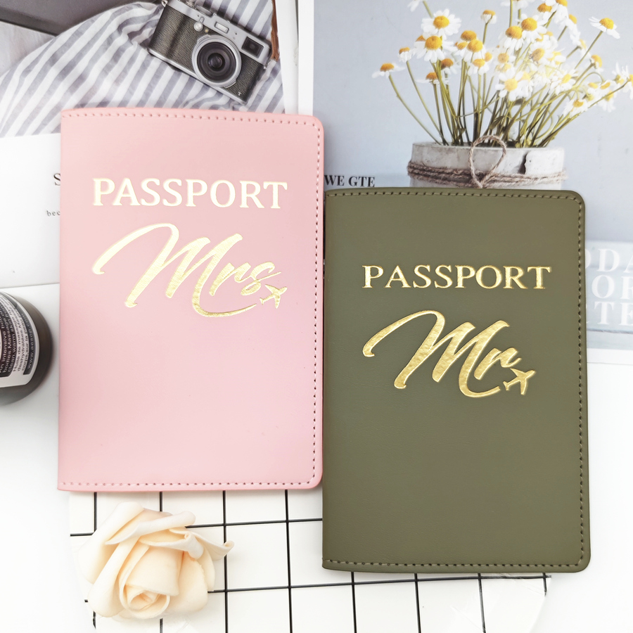 Men'S Accessories Wallet - Set di 2 Porta Passaporto in