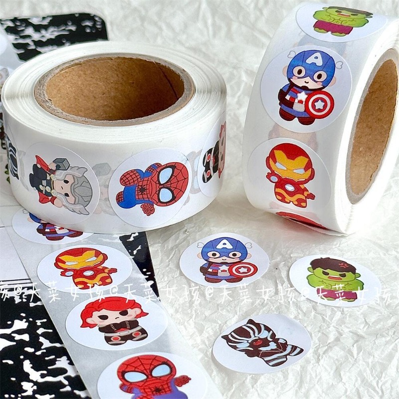 Men Accessories To Look Good - 500 Adesivi Marvel Spider-Man Iron Man,