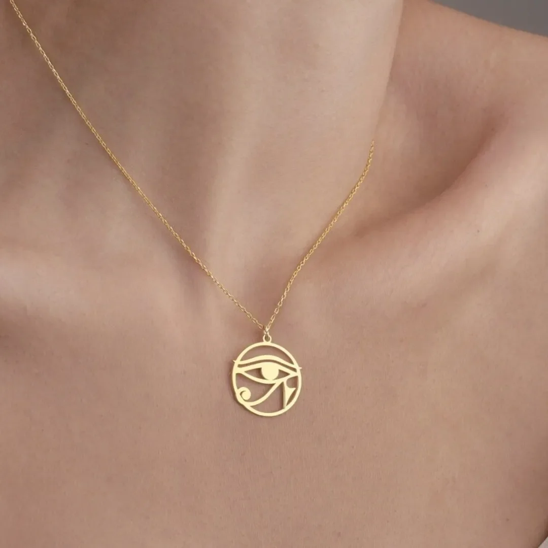 Men'S Accessories Jewelry Egypt - Collana rotonda in acciaio inossidabile con