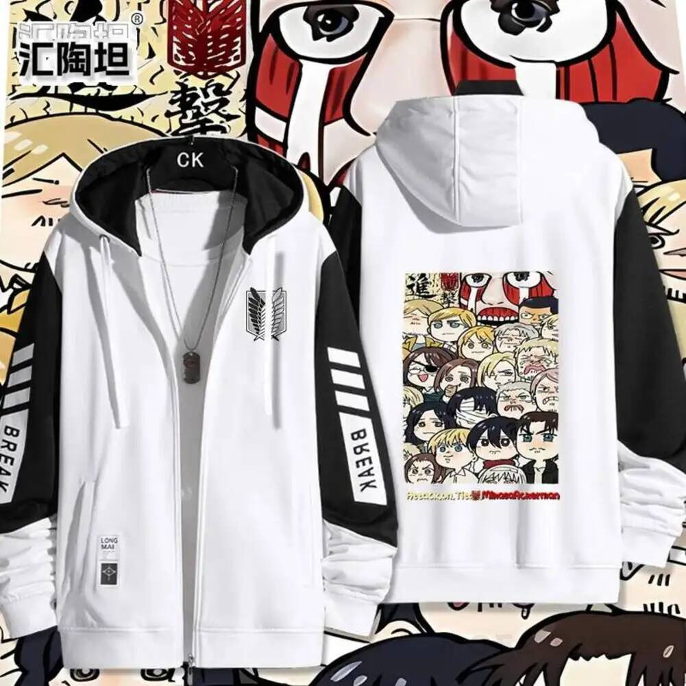 Men Accessories Fashion - Ackerman Levi Mikasa·Ackerman Eren Jaeger Giacca