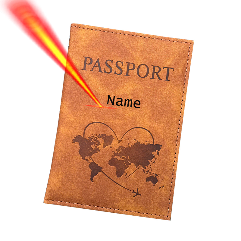 Men'S Accessories Wallet - Porta passaporto con nome personalizzato Portafoglio