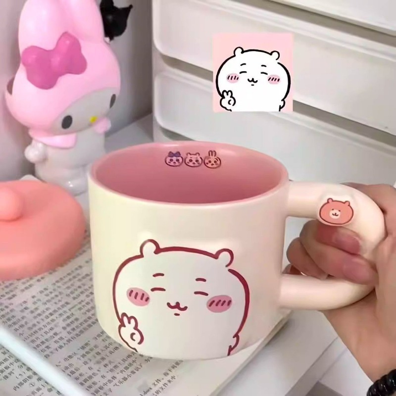 Men Accessories To Look Good - Tazza in Ceramica Chiikawa Hachiware Usagi