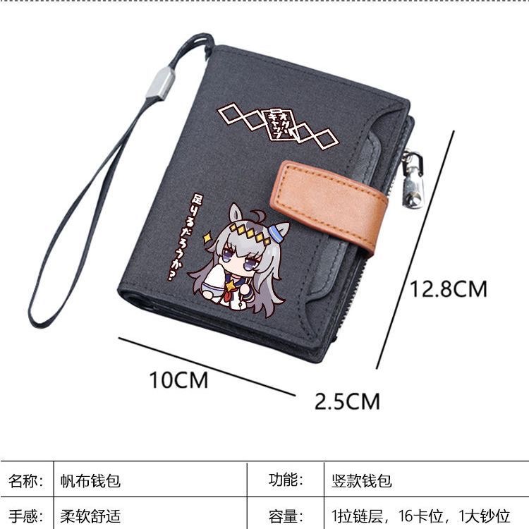 Men'S Accessories Wallet - Anime giapponese Little Kuri Hat Portafoglio