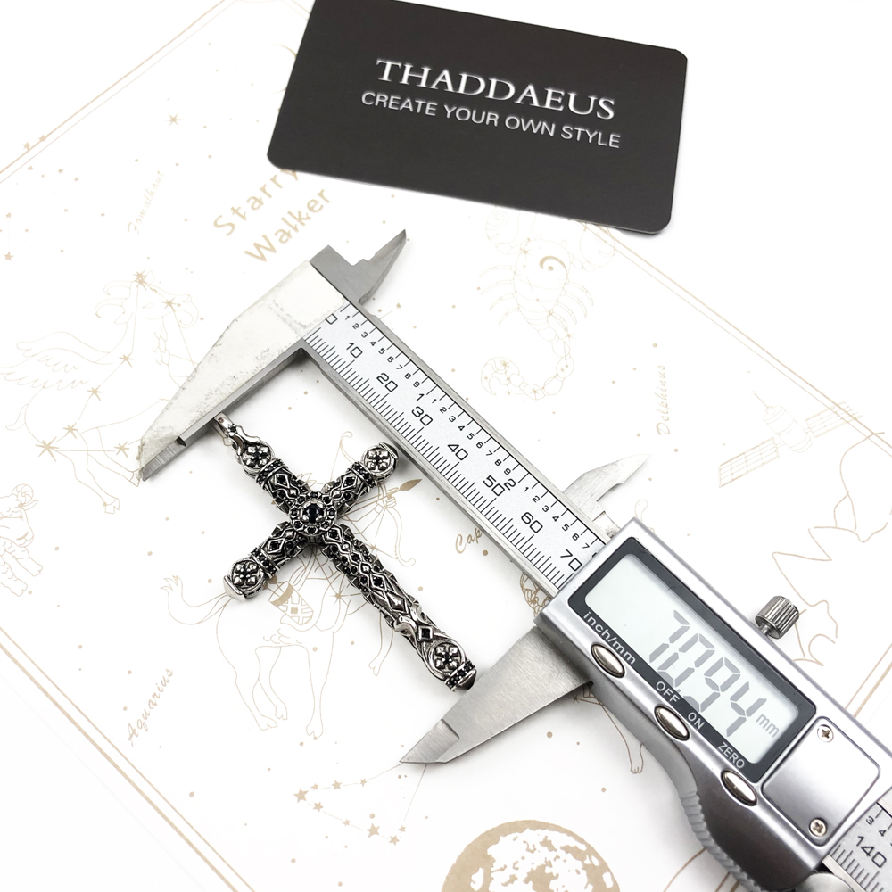 Ciondolo a croce ricco di orna - Men'S Accessories Jewelry Brands recensione e prezzo