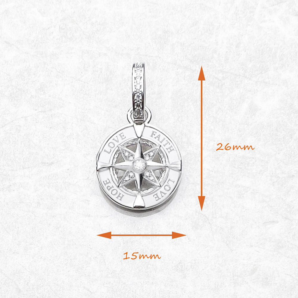 Ciondolo fede, speranza e amor - Men'S Accessories Jewelry Brands recensione e prezzo