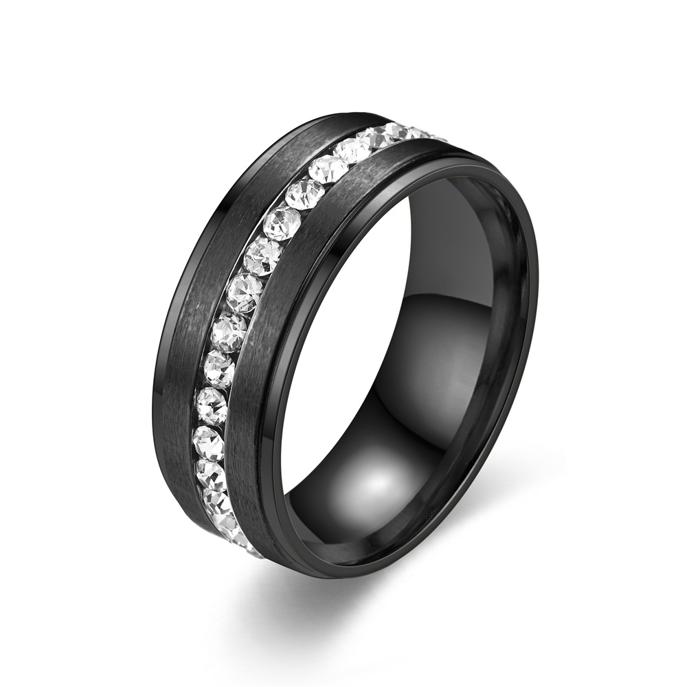 Anelli con diamanti in acciaio - Men Accessories Ideas recensione e prezzo
