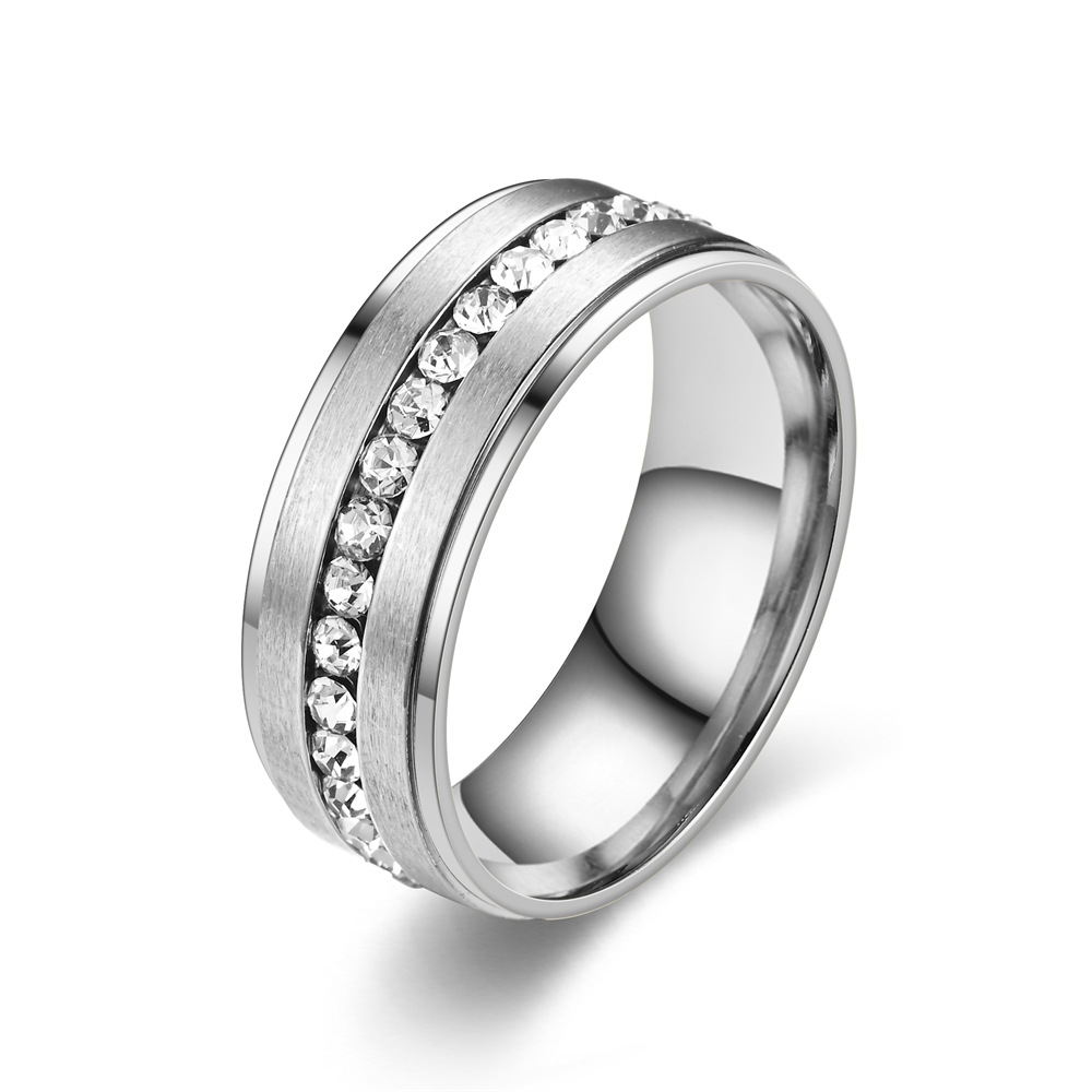 Anelli con diamanti in acciaio - Men Accessories Ideas recensione e prezzo