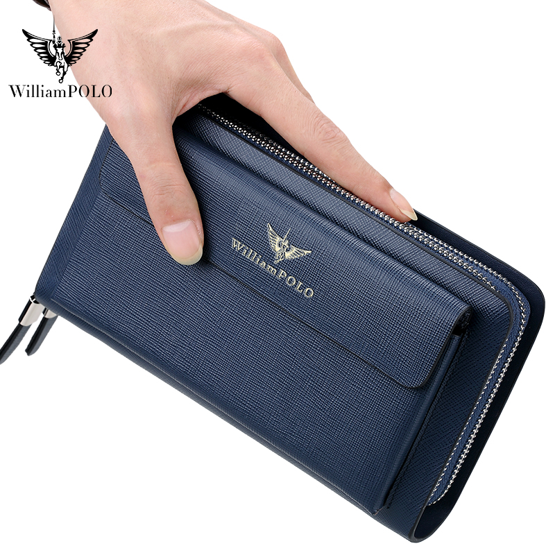 WILLIAMPOLO Borsa Clutch in Pe - Men'S Accessories Wallet recensione e prezzo
