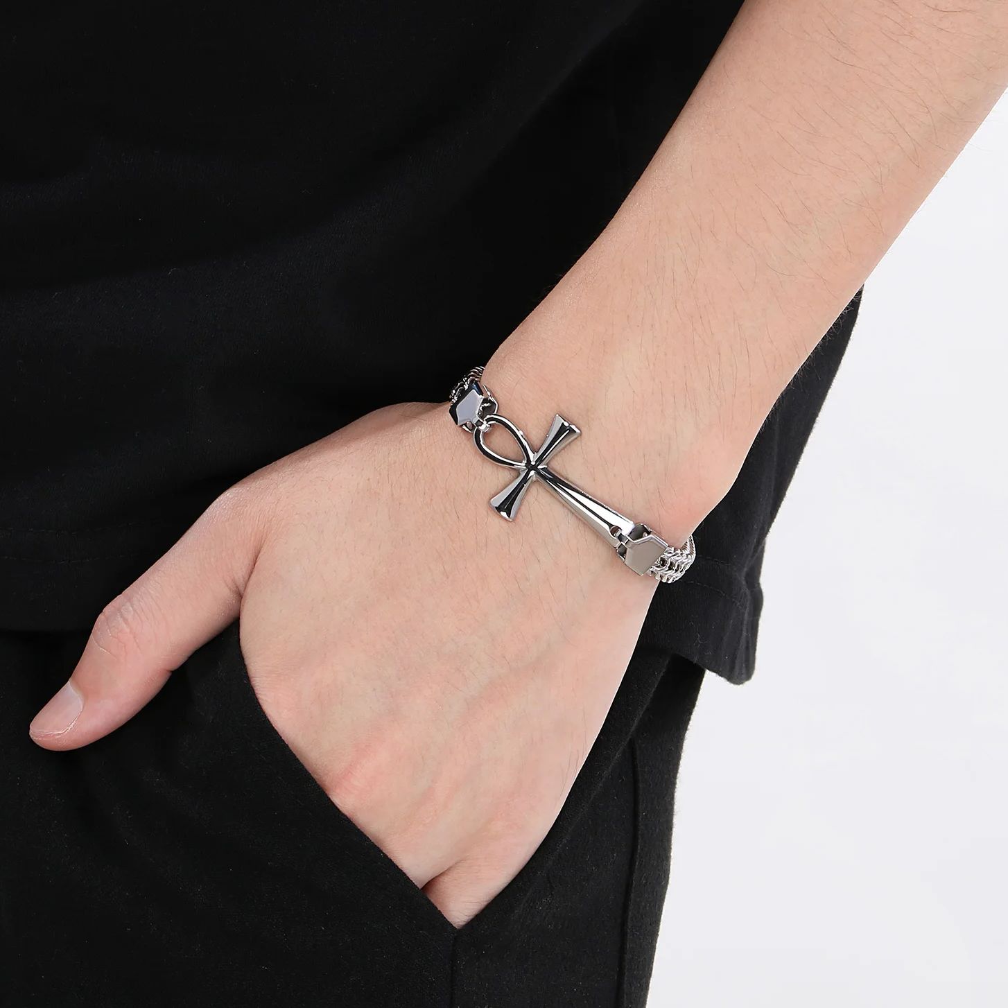 HaoYi acciaio inossidabile egi - Men'S Accessories Jewelry Egypt recensione e prezzo