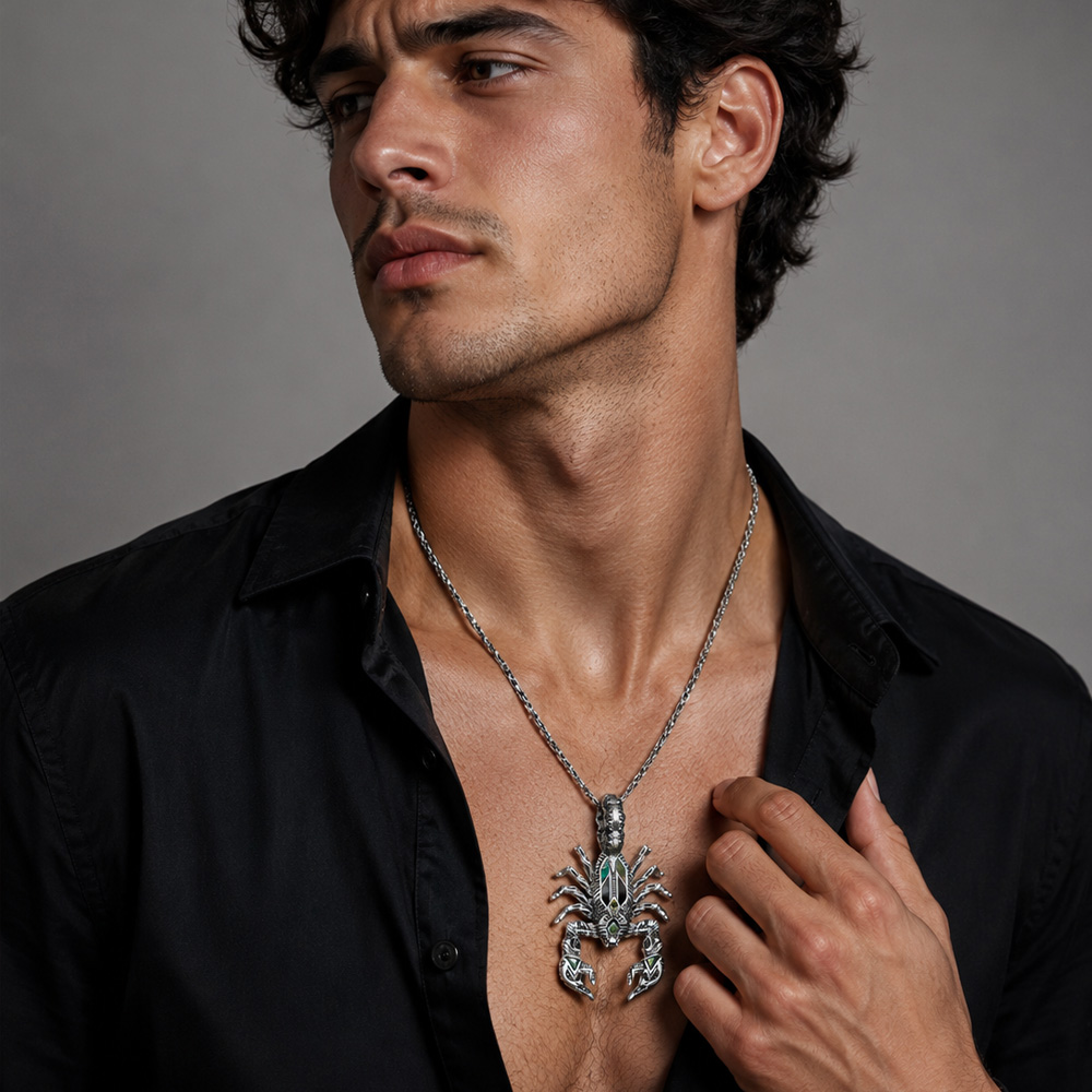 Ciondolo Scorpion Brand New Pe - Men'S Accessories Jewelry Brands recensione e prezzo