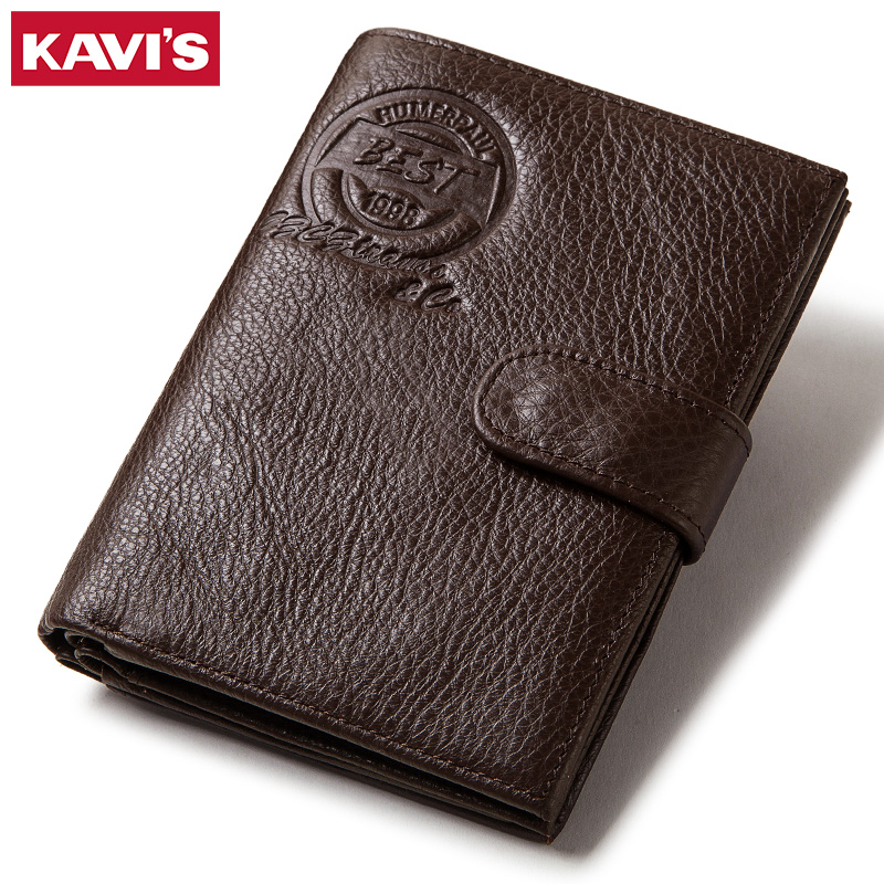 KAVIS portafoglio in vera pell - Men'S Accessories Wallet recensione e prezzo